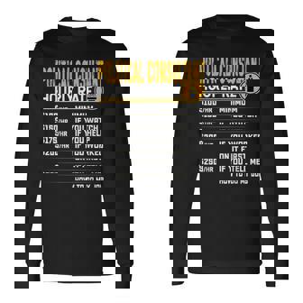 Political Consultant Hourly Rate Political Counselor Advisor Long Sleeve T-Shirt | Mazezy