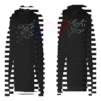 Polyamory Symbol Poly Pride Long Sleeve T-Shirt | Mazezy