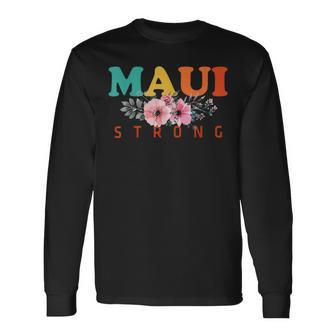 Pray For Maui Hawaii Strong Long Sleeve - Monsterry UK
