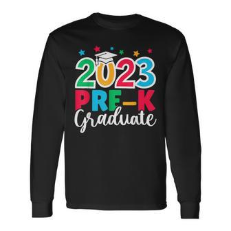 Prek Graduate Grad Graduation 2023 Last Day Of School Long Sleeve T-Shirt T-Shirt | Mazezy
