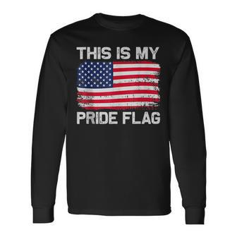 This Is My Pride Flag Long Sleeve T-Shirt | Mazezy