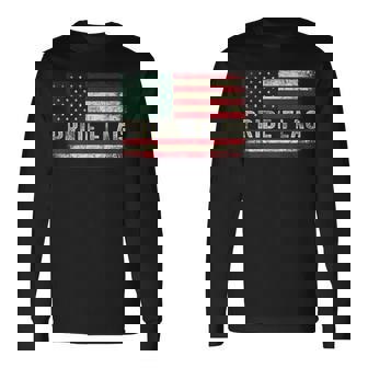 This Is My Pride Flag Usa American 4Th Of July Pride Flag Long Sleeve T-Shirt T-Shirt | Mazezy