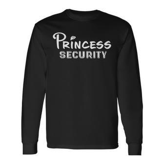 Princess Security Squad Birthday Halloween Party Long Sleeve - Seseable