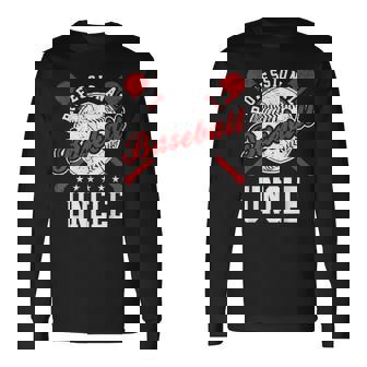 Professional Baseball Uncle Team Sport Long Sleeve T-Shirt T-Shirt | Mazezy