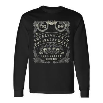 Psychobilly Horror Punk Rock Hr Evil Mystic Rock Long Sleeve T-Shirt | Mazezy