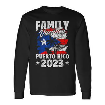 Puerto Rico Vacation Puerto Rico 2023 Puerto Rican Long Sleeve T-Shirt - Seseable