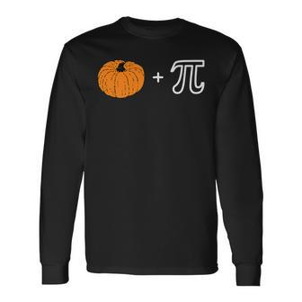Pumpkin Pi Pumpkin Long Sleeve T-Shirt | Mazezy