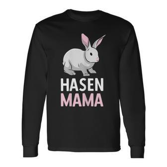 Rabbit Mum Rabbit Mother Pet Long Ear Long Sleeve T-Shirt T-Shirt | Mazezy