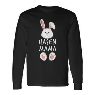 Rabbit Mum Partner Look Easter Bunny Easter Long Sleeve T-Shirt T-Shirt | Mazezy