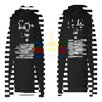 Reading Book Lovers Im Ok National Book Lovers Day Reading Long Sleeve T-Shirt T-Shirt | Mazezy