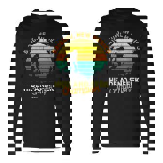 Retro Abiquiu New Mexico Big Foot Souvenir Long Sleeve T-Shirt | Mazezy