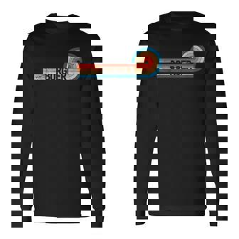 Retro Borger Vintage City Borger Long Sleeve T-Shirt | Mazezy