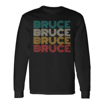 Retro Bruce Vintage Distressed Style Long Sleeve - Seseable