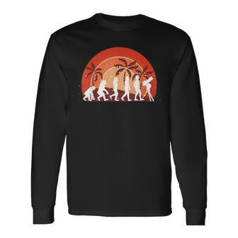 Retro Telescope Star Observation Astronomy Space Long Sleeve T-Shirt | Mazezy
