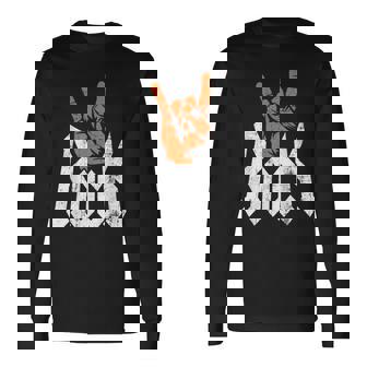 Rock And Roll Rock Music Rock Music Lover Long Sleeve | Seseable FR