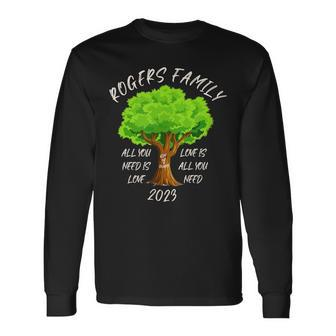 Rogers Reunion 2023 Rogers Long Sleeve T-Shirt T-Shirt | Mazezy CA