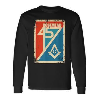 Rosemead 457 By Kuyang Freemason Long Sleeve T-Shirt | Mazezy