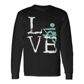 Rower Love Rowing Teams Coxswains Paddlers Crew Scull Long Sleeve T-Shirt | Mazezy