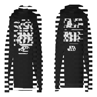 Salsa Dance Dancing Mode On Long Sleeve T-Shirt | Mazezy