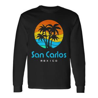 San Carlos Mexico Long Sleeve T-Shirt | Mazezy