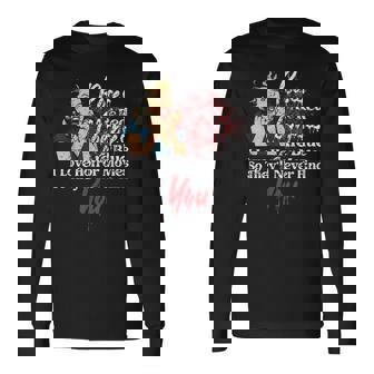 Scary Horror Movie Blood Poetry Poem I Love Horror Movies Scary Long Sleeve T-Shirt | Mazezy