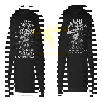 School Custodian A Key Role In So Many Lives Janitor Long Sleeve T-Shirt - Thegiftio