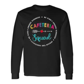 School Support Team Matching Cafeteria Squad Worker Long Sleeve T-Shirt - Seseable