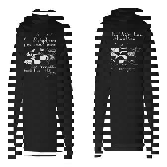 Scottish Highland Cow Messy Hair Spirit Baby Cow Long Sleeve T-Shirt - Thegiftio