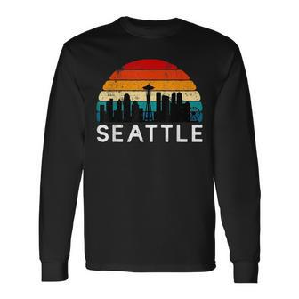 Seattle Seattle Pride Seattle Washington Long Sleeve T-Shirt | Mazezy AU