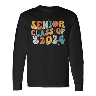Senior Class Of 2024 Back To School Senior 2024 Graduation Long Sleeve T-Shirt - Monsterry