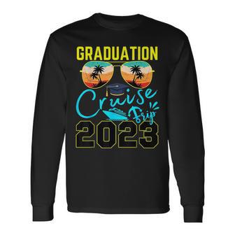 Senior Graduation Cruise Trip 2023 Ship Cruise Grad Trip Long Sleeve T-Shirt - Thegiftio UK