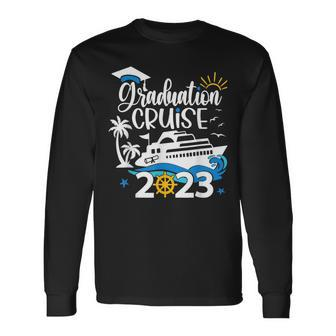 Senior Graduation Trip Cruise 2023 Aw Ship Party Cruise Long Sleeve T-Shirt - Seseable