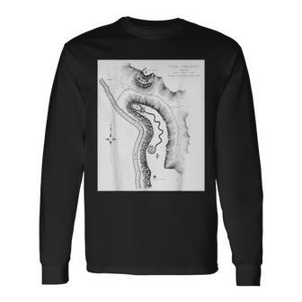 Serpent Mound Fort Ancient Adena Culture Ohio Long Sleeve T-Shirt | Mazezy