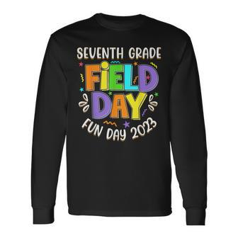Seventh Grade Field Day Fun Day 2023 Last Day Of School Long Sleeve T-Shirt T-Shirt | Mazezy