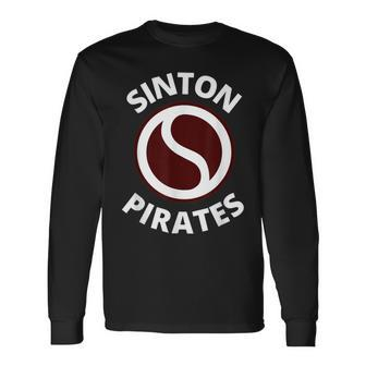 Sinton Pirates Texas Team Pride Long Sleeve T-Shirt | Mazezy