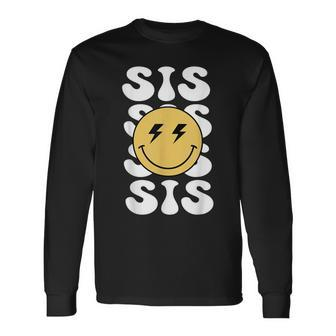Sis One Happy Dude Birthday Theme Family Matching Long Sleeve - Seseable