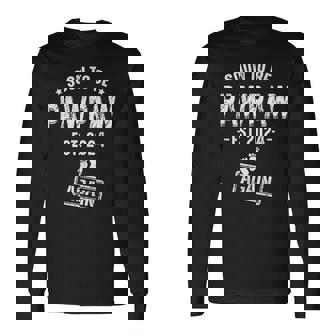 Soon To Be Pawpaw Again Promoted To Pawpaw Again 2024 Long Sleeve T-Shirt | Mazezy
