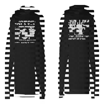 Soon To Be Pop Est 2024 Father's Day First Time New Dad Long Sleeve T-Shirt
