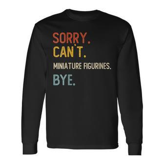 Sorry Can't Mini Lion Lop Bye Mini Lion Lop Lovers Long Sleeve T-Shirt | Mazezy