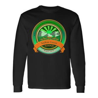 Soylent Green Environmentally Stable And Sustainable Long Sleeve T-Shirt | Mazezy