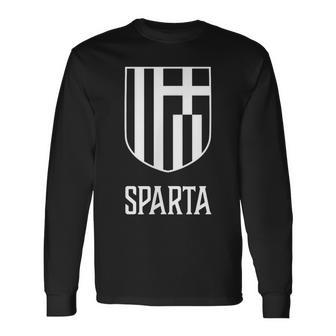 Sparta Greece Greek Pride Hellas Long Sleeve T-Shirt | Mazezy