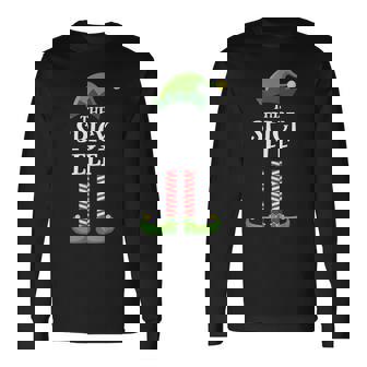 Spicy Elf Matching Family Group Christmas Party Elf Long Sleeve T-Shirt - Thegiftio