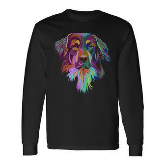 Splash Dog Hovawart Long Sleeve T-Shirt | Mazezy