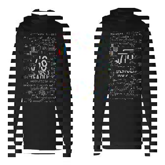 Square Root Of 100 10Th Birthday 10 Year Old Math Math Long Sleeve T-Shirt T-Shirt | Mazezy