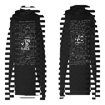Square Root Of 196 14 Yrs Years Old 14Th Birthday Long Sleeve T-Shirt | Mazezy