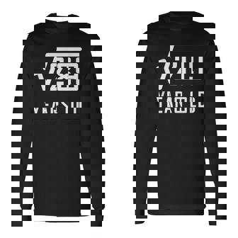 Square Root Of 289 17 Years Old 17Th Birthday Long Sleeve T-Shirt | Mazezy