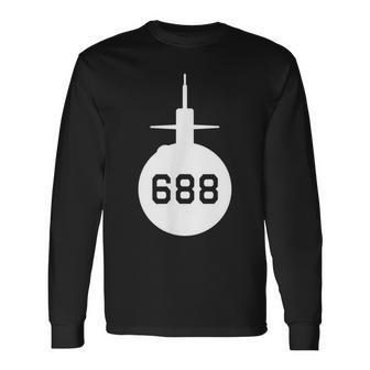 Ssn688 Navy Submarine Uss Los Angeles Long Sleeve T-Shirt T-Shirt | Mazezy CA