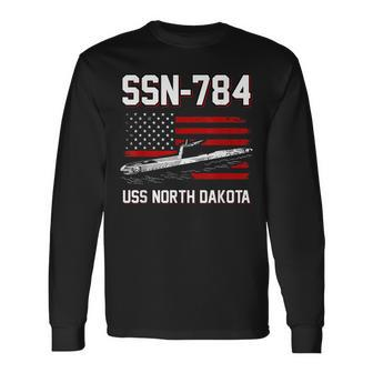 Ssn784 Uss North Dakota Long Sleeve T-Shirt T-Shirt | Mazezy