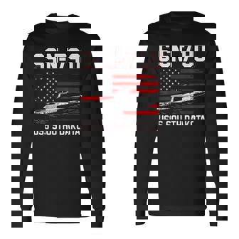 Ssn790 Uss South Dakota Long Sleeve T-Shirt | Mazezy