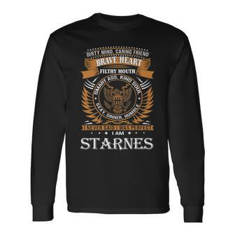 Starnes Name Starnes Brave Heart V2 Long Sleeve T-Shirt - Seseable